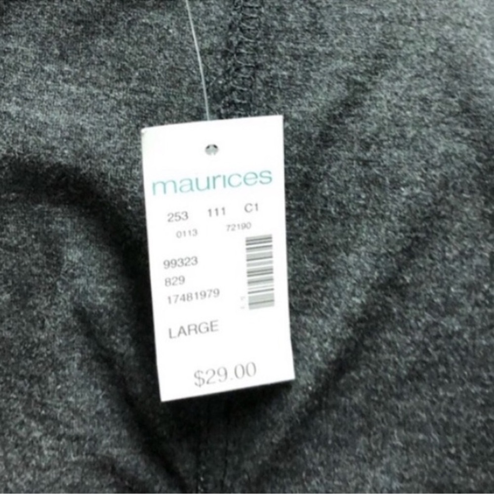 Gray Open Front Cardigan New with tags - Picture 5 of 6